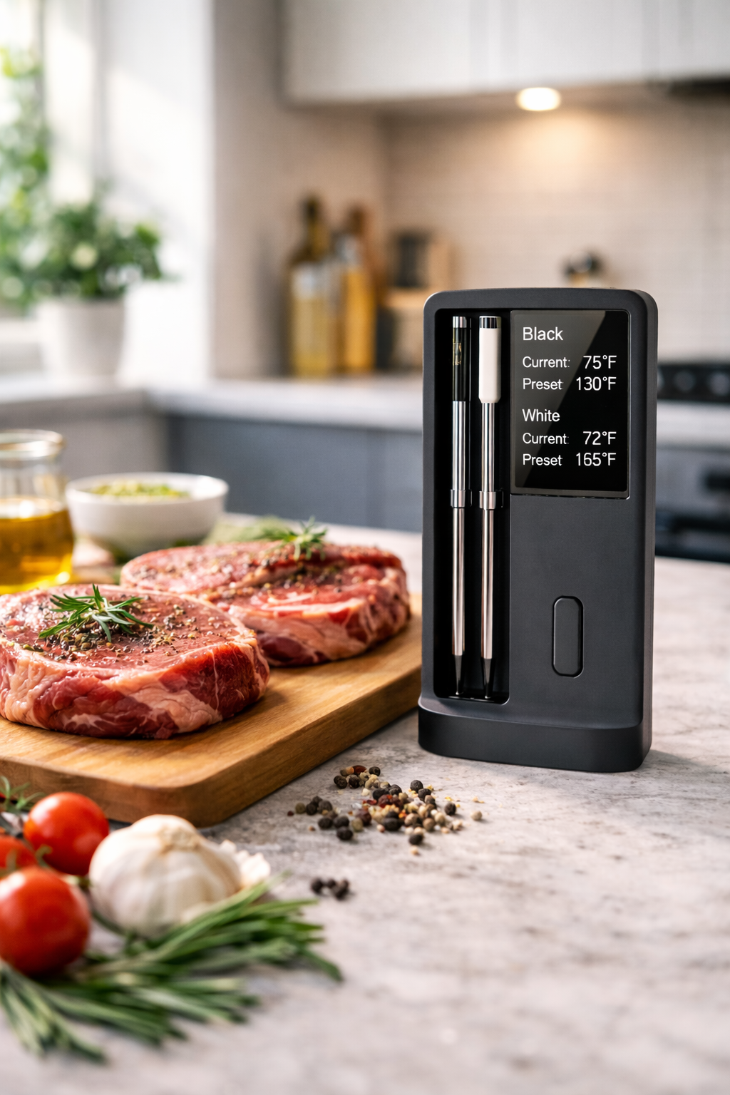 SmartGrill: The Wireless Meat Thermometer for Perfect Meals