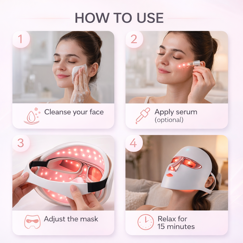 RadiancePro: LED Mask for Acne-Free & Youthful Skin